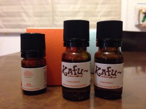 創香したアロマ